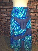 Jones New York Women&#39;s Skirt Sport Blue Print Skirt Size Medium NWT - £9.86 GBP