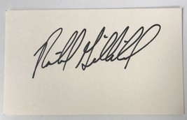 Richard Gilliland (d. 2021) Signed Autographed Vintage 3x5 Index Card - £15.68 GBP