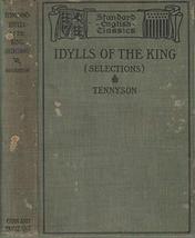 1913 Vtg Idylls King Arthurian Legend Lancelot Holy Grail Alfred Tennyson Verse  - £61.50 GBP