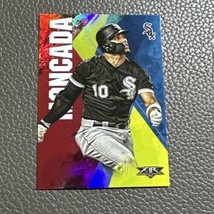 2019 Topps Fire Yoan Moncada Red Flame Refractor SP #175 Chicago White Sox - £1.17 GBP