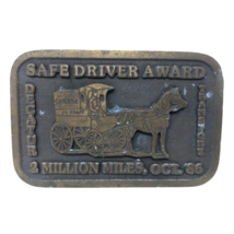 VTG Decatur Transportation 2 Million Miles Safe Driver Award 1986 Belt B... - £41.03 GBP