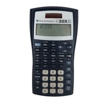 Texas Instruments TI-30XIIS Solar Scientific Two-Line Calculator With Cover - $8.93