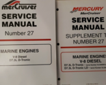 Mercruiser #27 W/Integratore V-8 Diesel D7.3L#90-861784 Officina Manuale... - $19.98
