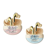 Stitch &amp; Angel Wireless Earphones Bluetooth 5.3 Mic Stereo Touch Control... - $27.80