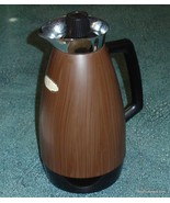 RARE Vintage Brown The Peacock Vacuum Bottle Pourable Thermos 1-Liter Japan - €41,50 EUR