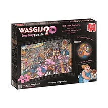 Wasgij Destiny 16 Old Time Rockers Jigsaw Puzzle (1000-Piece, Multi-Colo... - £55.08 GBP