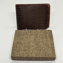 Vintage Bifold Brown Wallet from EWA Rowles Manufacturers School Equipme... - $14.01