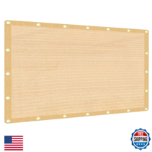 JUNKOGO 90% Sun Shade Cloth 10x20ft Pergola Cover w/ Grommets UV Protect... - $85.82