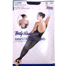 Teen 8-14 Black Stirrup Body Tights Body Wrappers totalStretch Dance Ballet - £14.20 GBP