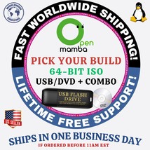 OpenMamba Linux OS - ALL VERSIONS - USB / LIVE DVD  MAC, PC - $4.94+