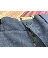 Vintage 50s Military 100% Wool Serge Blue 84 18OZ 32x29 Trousers Officer... - £58.07 GBP