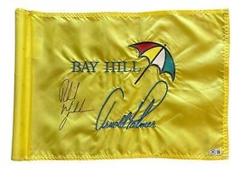 Phil Mickelson Signé Arnold Palmer Bay Hill Golf Drapeau Bas AC40937 - £305.32 GBP