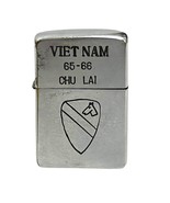Vietnam Zippo Lighter Vtg 1965 - 66 Chu Lai 1st Air Cavalry Not Give You... - $2,645.03 MXN