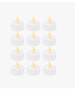 Bambu Lab  LED Flame Tea Warm Yellow Light Candle Set (12pcs) KC018 D37.... - $17.83 CAD