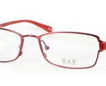 Neu O&amp;X NEW YORK OT-268U 31 Bordeaux/Rot Brille Titan Rahmen 53-19-141mm - $104.53