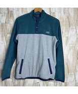 Vintage Eddie Bauer Kids Boys XL 16 Quest Fleece Pullover Color Block 90’s - $41.01 CAD