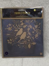 Prima Redesign “BIRDY NEST” 6X6&quot; (New) STENCIL 584580 - £9.66 GBP