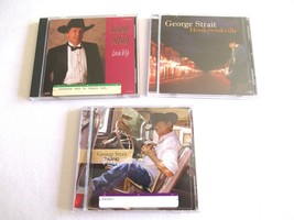 Lot 3 George Strait CDs:  Honkeytonkville ~ Livin it up (BMG Direct) ~ Twang - £7.58 GBP