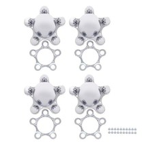 United Pacific 5 X 5&quot; Spider Wheel Hub Cover 4/Set C8061 - £215.11 GBP