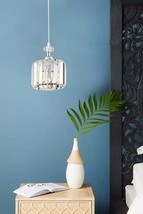 Saka Single Chrome Crystal, Stone Modern Design Kitchen Crystal Pendant ... - $1,250.16 MXN