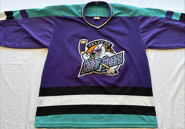 Vintage 90s Orlando Solar Bears IHL Bauer Away Jersey Size Men&#39;s XL #10 Creamer - £72.05 GBP