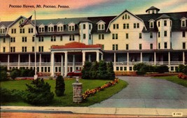 Mt. Pocono, Pa. Vintage Linen Postcard, Pocono HAVEN-BK42 - £1.55 GBP