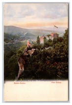 Uccelli Occhio Vista Baden-Baden Germania Unp Udb Cartolina Y6 - £3.55 GBP