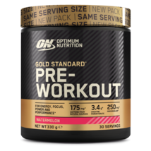 Optimum Nutrition Gold Standard Pre-Workout 330g Watermelon-for power and energy - $44.95