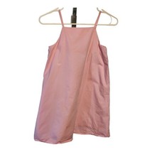 Zara Dress Girls Size 9 CM 134 Pink Sleeveless Cotton Casual - £7.96 GBP