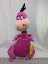 Six Flags The Flintstones Dino Dinosaur Plush Purple 16 Inch 2008 Stuffed Animal - $29.95