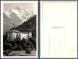 Switzerland Rppc Photo Postcard - Interlaken, Jungfrau R10 - £3.15 GBP