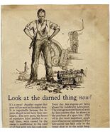 1925 Pennsylvania Crude Oil (Pennzoil) XL Advertisement 12.5 x 5.25 Ephe... - $41.17 CAD