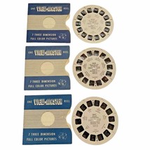 3 GAF View Master Reel Discs Wonder of the World Dells of Wisconsin 124 Vintage - £8.21 GBP