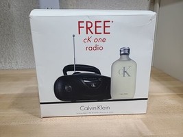 CK One &amp; CK Radio Calvin Klein Cologne Perfume Unisex 3.4 oz  NOS New EDT AM/FM - £36.37 GBP