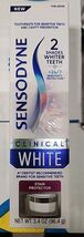 Sensodyne Clinical Toothpaste Clinically Proven Whitening Sensitive Exp ... - $12.86