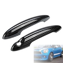 2pcs Set Car Door Handle Cover ABS Plastic Black For  S R50/R53/R55/R56   car ac - £105.31 GBP