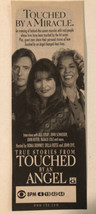 Touched By An Angel Tv Series Print Ad Vintage Roma Downey Fella Reese TPA2 - £4.65 GBP