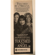 Touched By An Angel Tv Series Print Ad Vintage Roma Downey Fella Reese TPA2 - £4.66 GBP