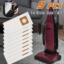 9 Packs Vacuum Bags Paper Fits Bissell Style 1 &amp; 7 30861 Powerglide Powerforce - £29.56 GBP