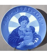 ROYAL COPENHAGEN 1908 Christmas Plate FIRST EDITION Madonna &amp; Child – EX... - $2,050.19 CAD