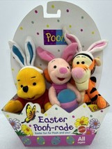 Vintage 1997 Mattel Winnie The Pooh Easter Pooh-rade Play Set 3 Piece Pl... - £18.10 GBP