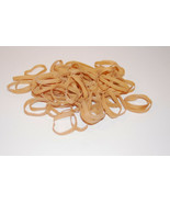 RUBBER TAN BANDS SIZE 1 1/4&quot; X 1/8&quot; FOR SHIPPING BAGS - FISH, SNAILS, PL... - $8.82 CAD+