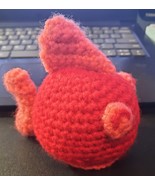Landshark Tadpole Plushie- Blood - $10.00