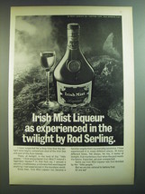 1969 Irish Mist Liqueur Ad - as experienced in the twilight by Rod Serling - £14.58 GBP