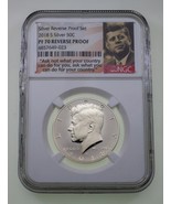 2018-S 50C Kennedy Demi Dollar Classé Par NGC PF70 Marche Arrière Anti - $143.54 CAD
