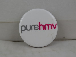 Vintage Record Store Pin - Pure HMV - Celluloid Pin  - £11.79 GBP