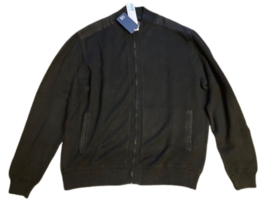 NWT. Cutter and Buck Full zip sweater.  Mens XL Black Tags and in Package - £31.03 GBP