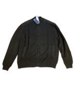 NWT. Cutter and Buck Full zip sweater.  Mens XL Black Tags and in Package - £31.14 GBP