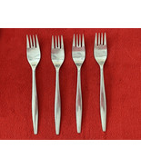 Dalia Spain Braque Modernist Stainless Flatware 4 Salad Forks 7.25&quot; - €27,09 EUR
