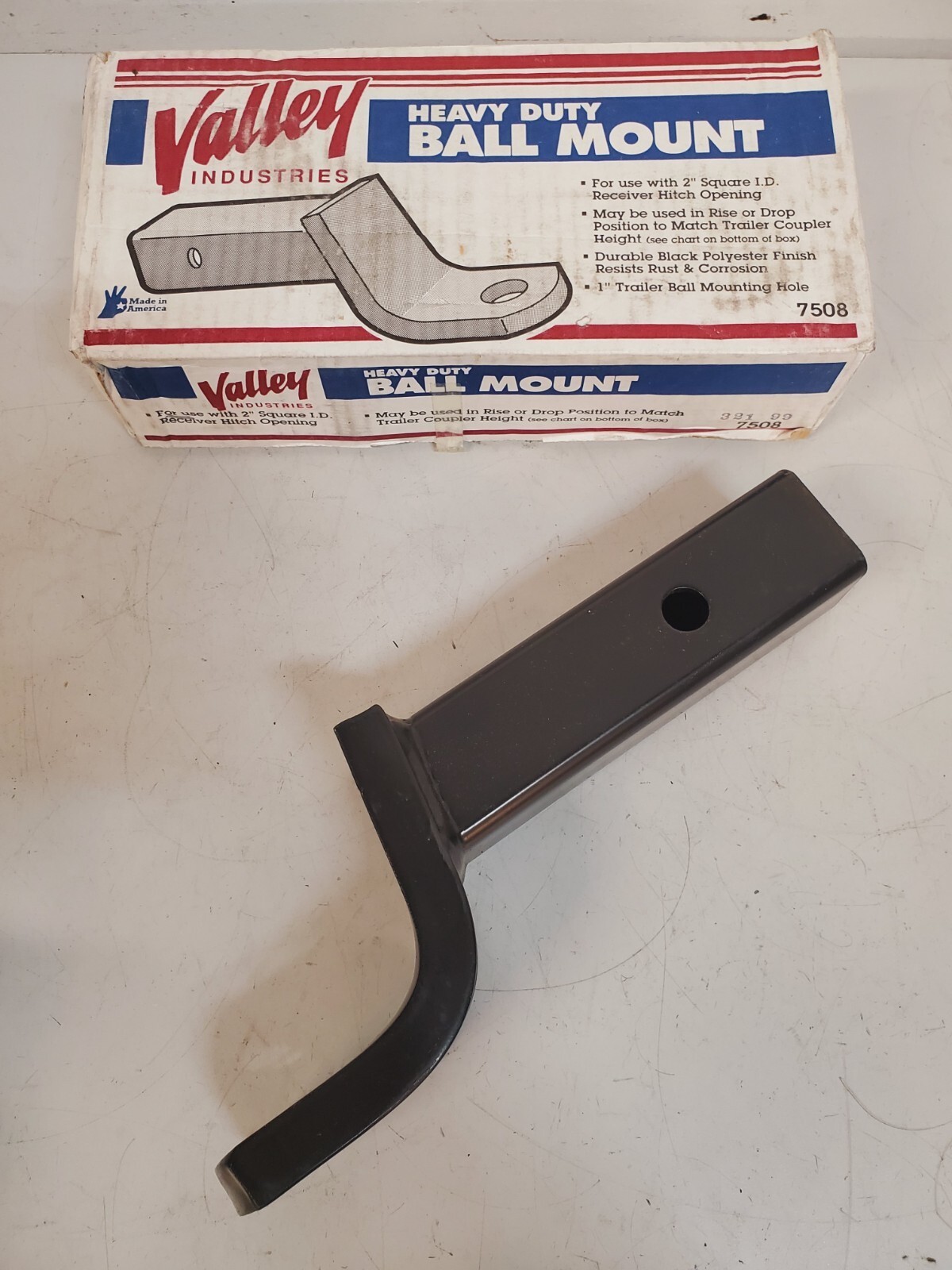 Valley Heavy Duty Ball Mount 7508 | V5 | 5000LB Max Load - $51.43